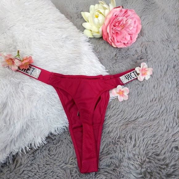 Panties Satin Thong. Women Satin. - Picture 3 of 3